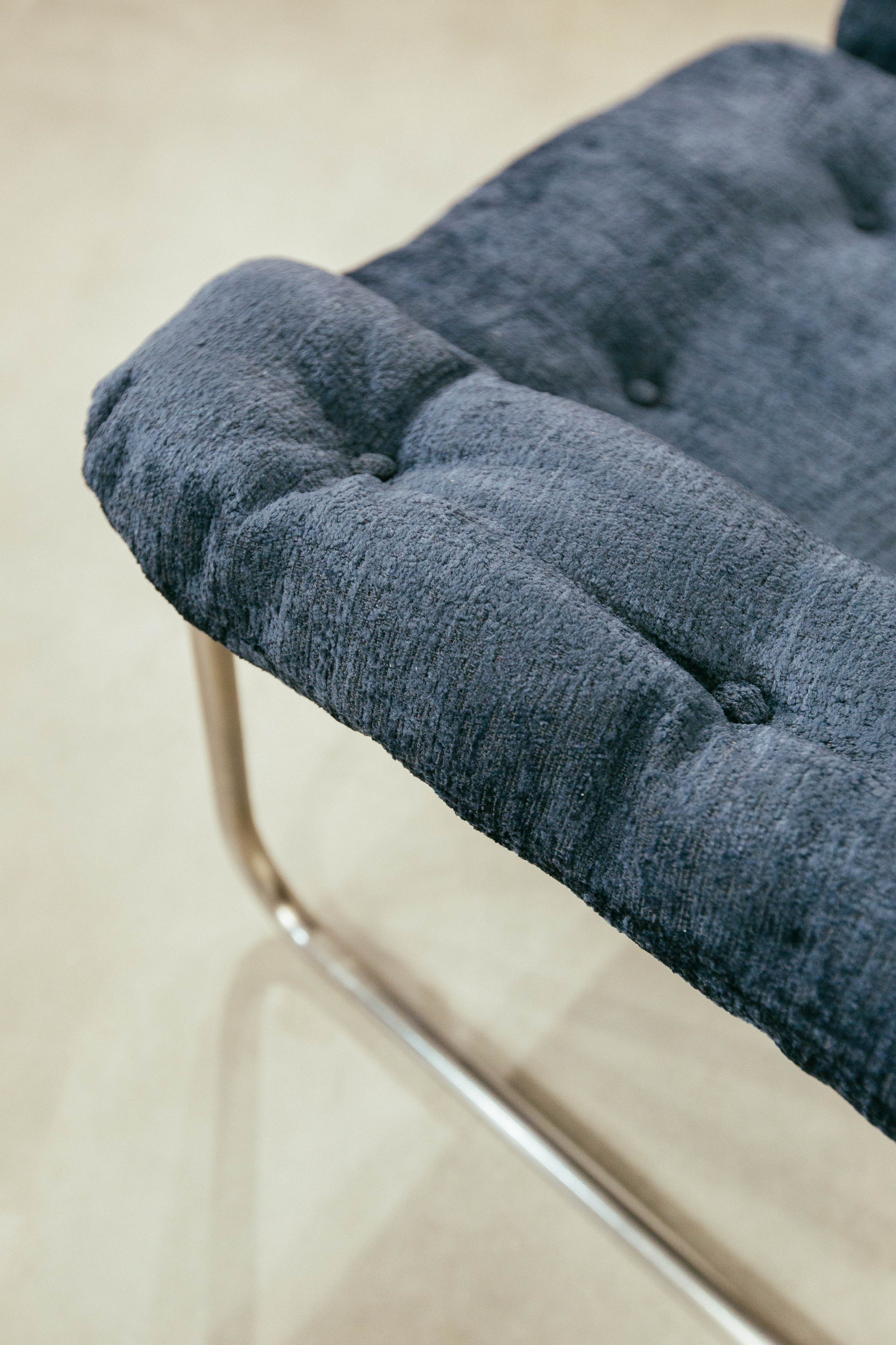 1970's steel tube DUX armchair